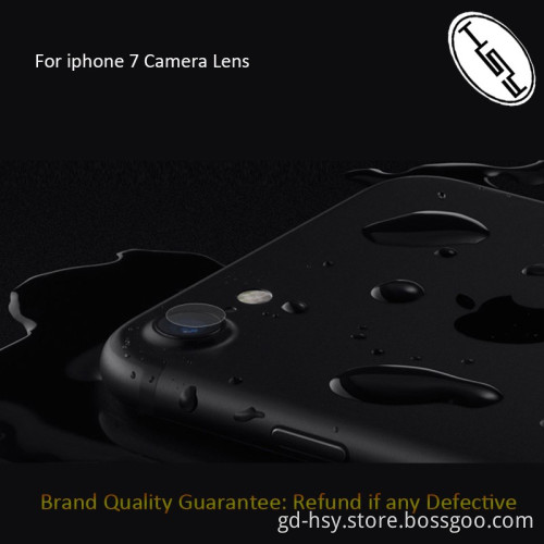 HUYSHE 0.2mm camera lens tempered glass screen protector for iphone 7,for iphone 7 camera tempered glass